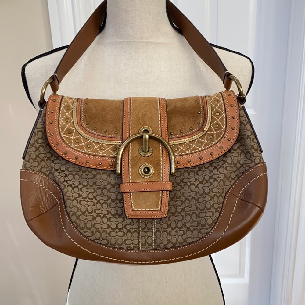 Coach Brown Leather Handbag